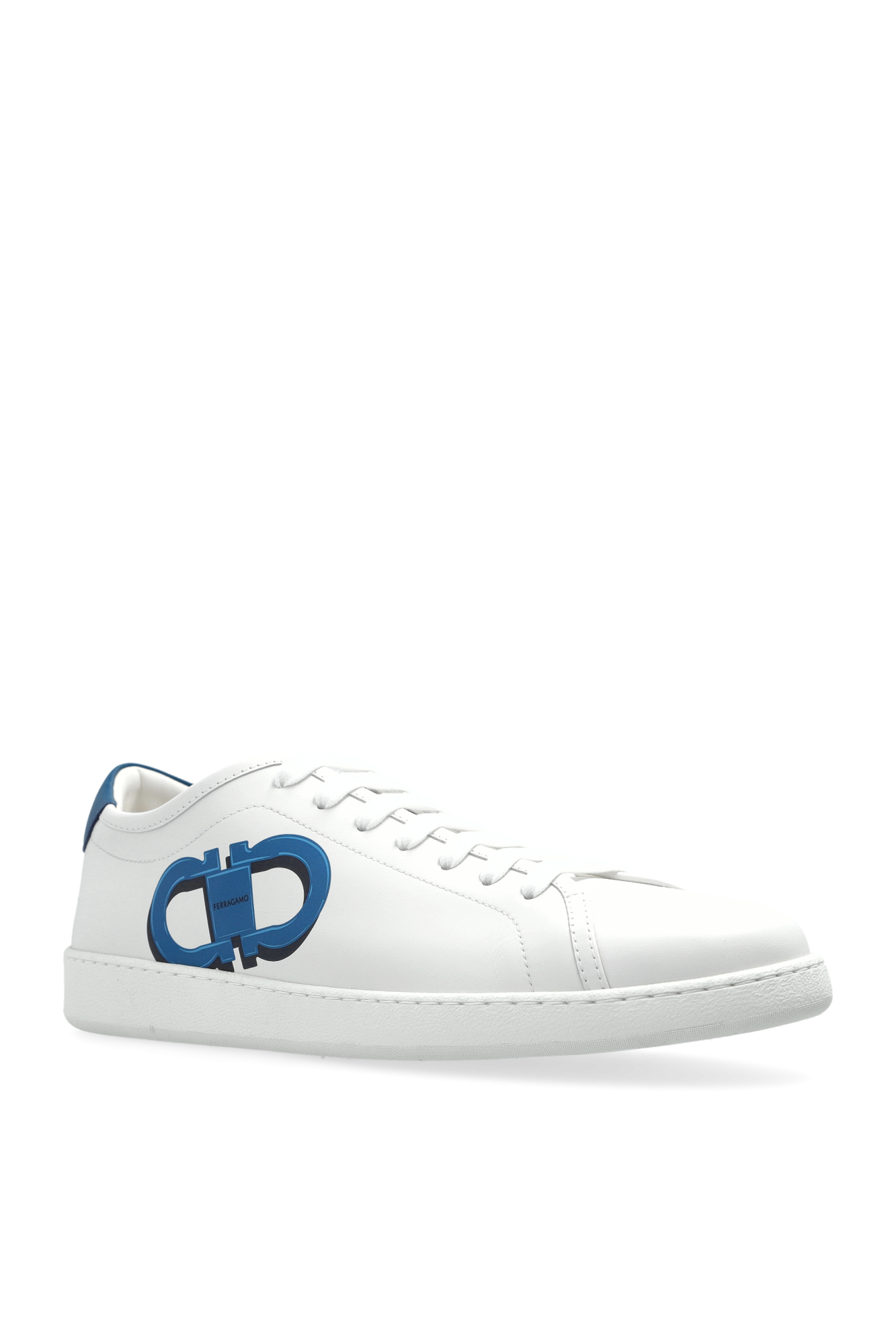 スニーカー Salvatore Ferragamo White Leather Brandy 1 Sneakers White Sneakers Brandy1 FERRAGAMO - Vitkac Canada